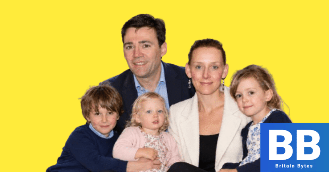 Andy Burnham Children Ages
